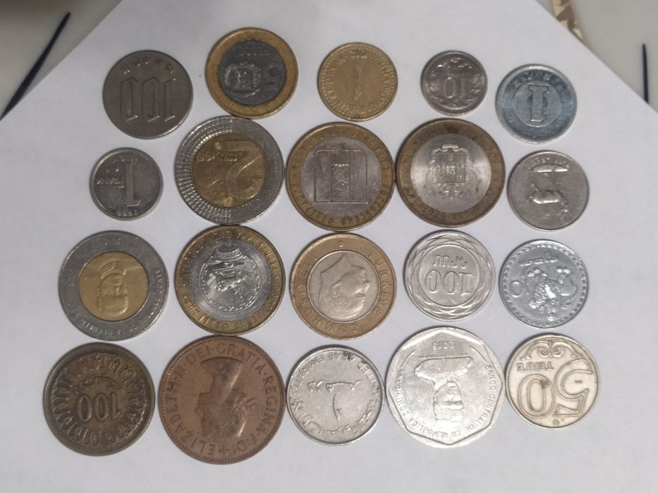 Продам монеты стран мира