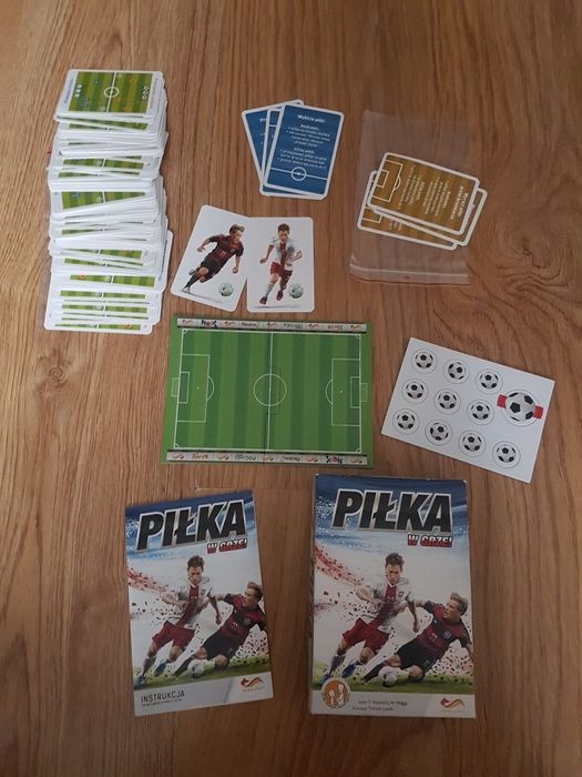 Piłka w grze - gra karciana