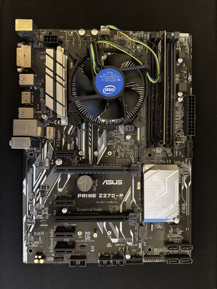 Б/У власна Материнка ASUS z270-p socket 1151