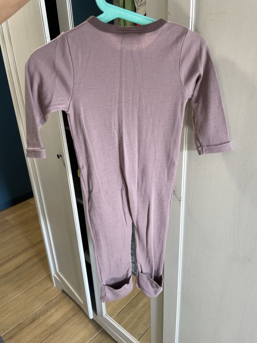 Piżamka rampers merino name it wełna 74