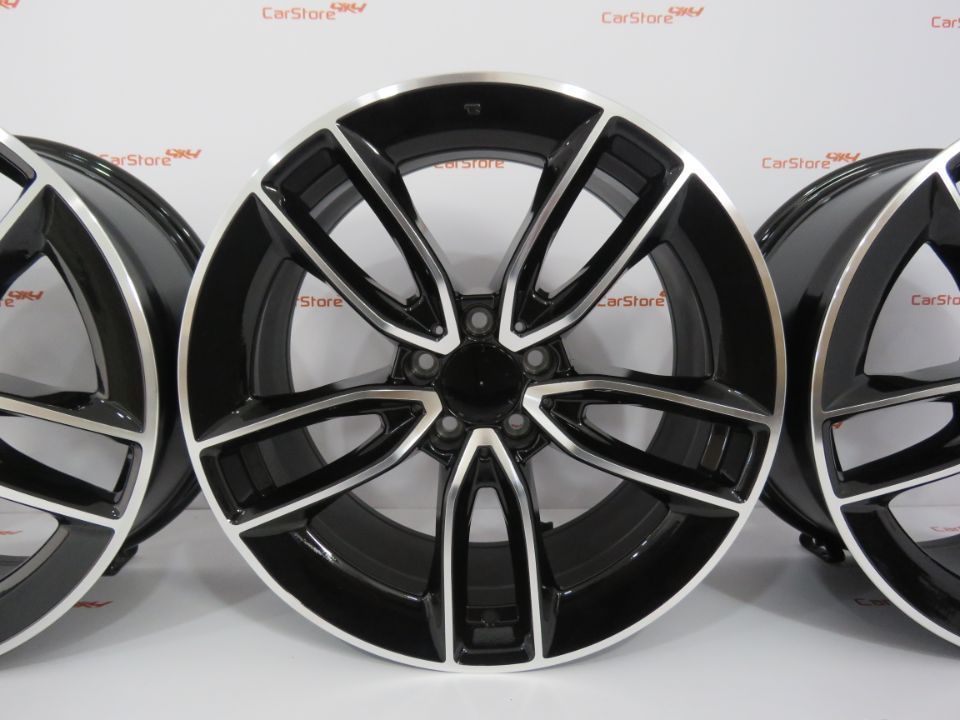 Jantes  Look Mercedes  Cla 18 8 et 45 5x112  PRetas + Polidas