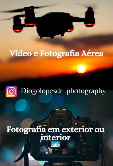Fotografia e video aéreo com drone