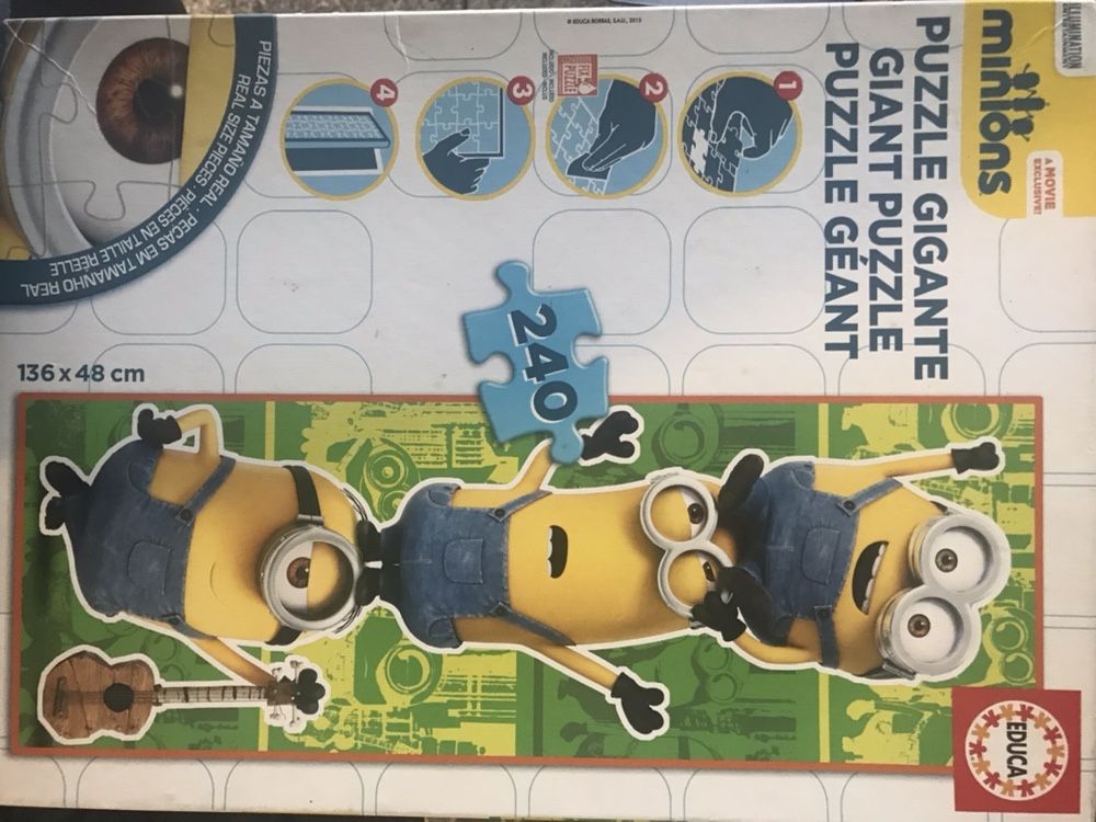 Puzzle Minions 240 pecas