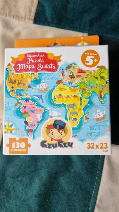 Różne puzzle, układanki