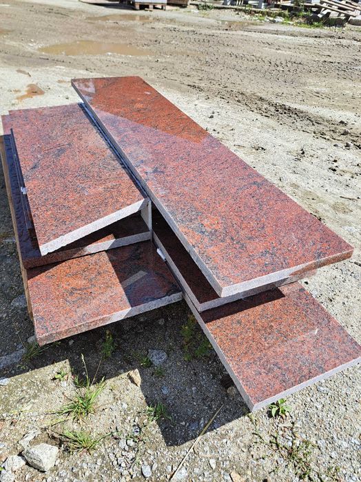 Parapety kamienne granitowe, różne kolory, parapet gr 3cm, producent