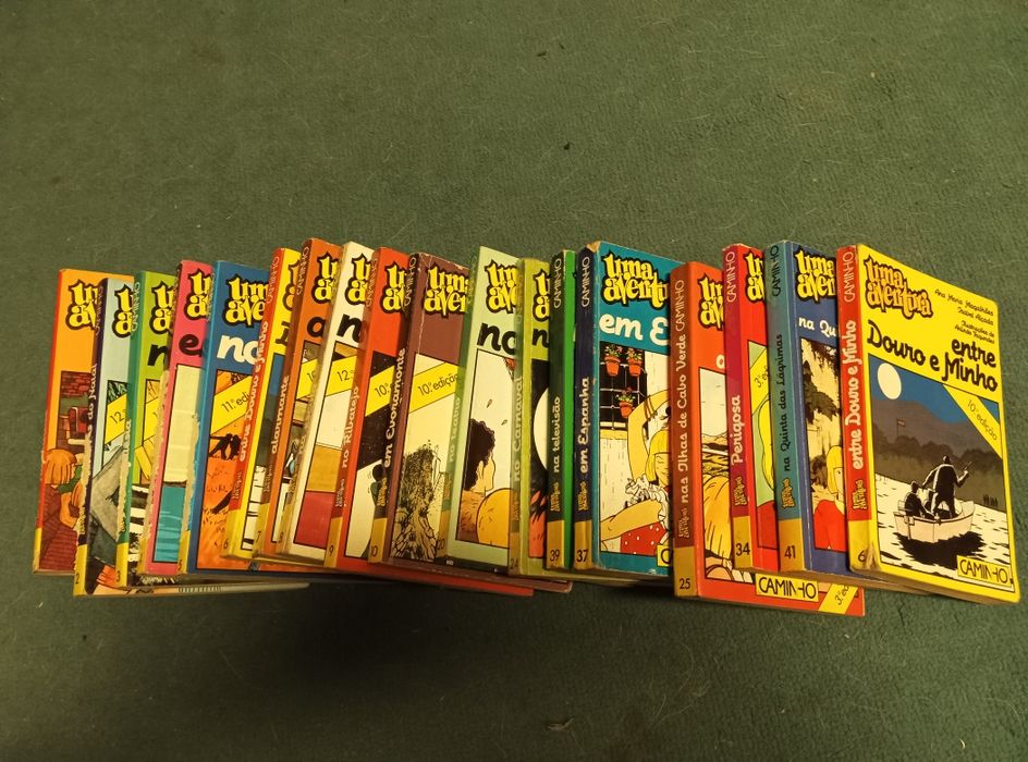Livros "Uma Aventura"