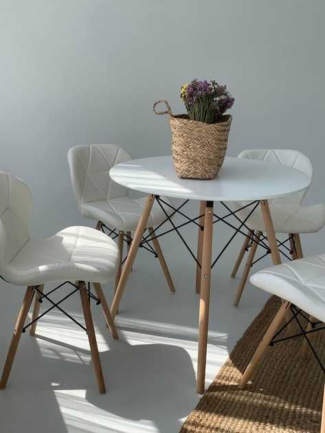 Обідній комплект для кухні стіл + 4 стільці