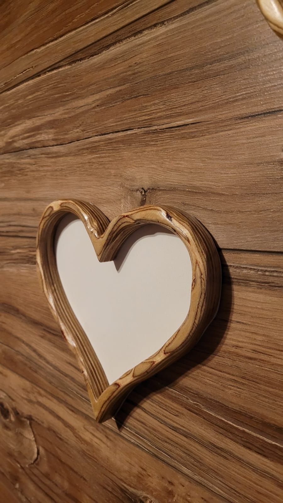 Ramka na zdjecie w kształcie serca