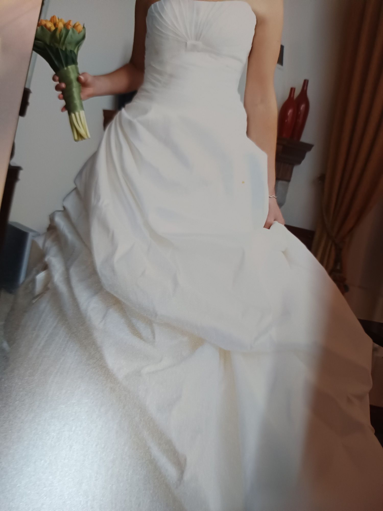 Vestido de noiva pérola
