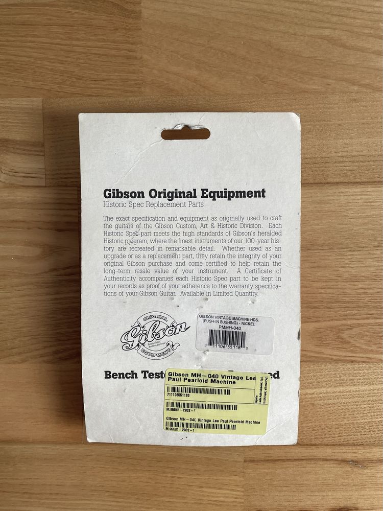 Gibson Historic Spec stroiki/klucze gitarowe PMMH-040