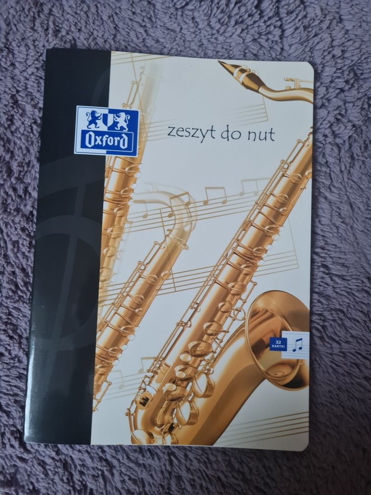 Zeszyt do nut Oxford