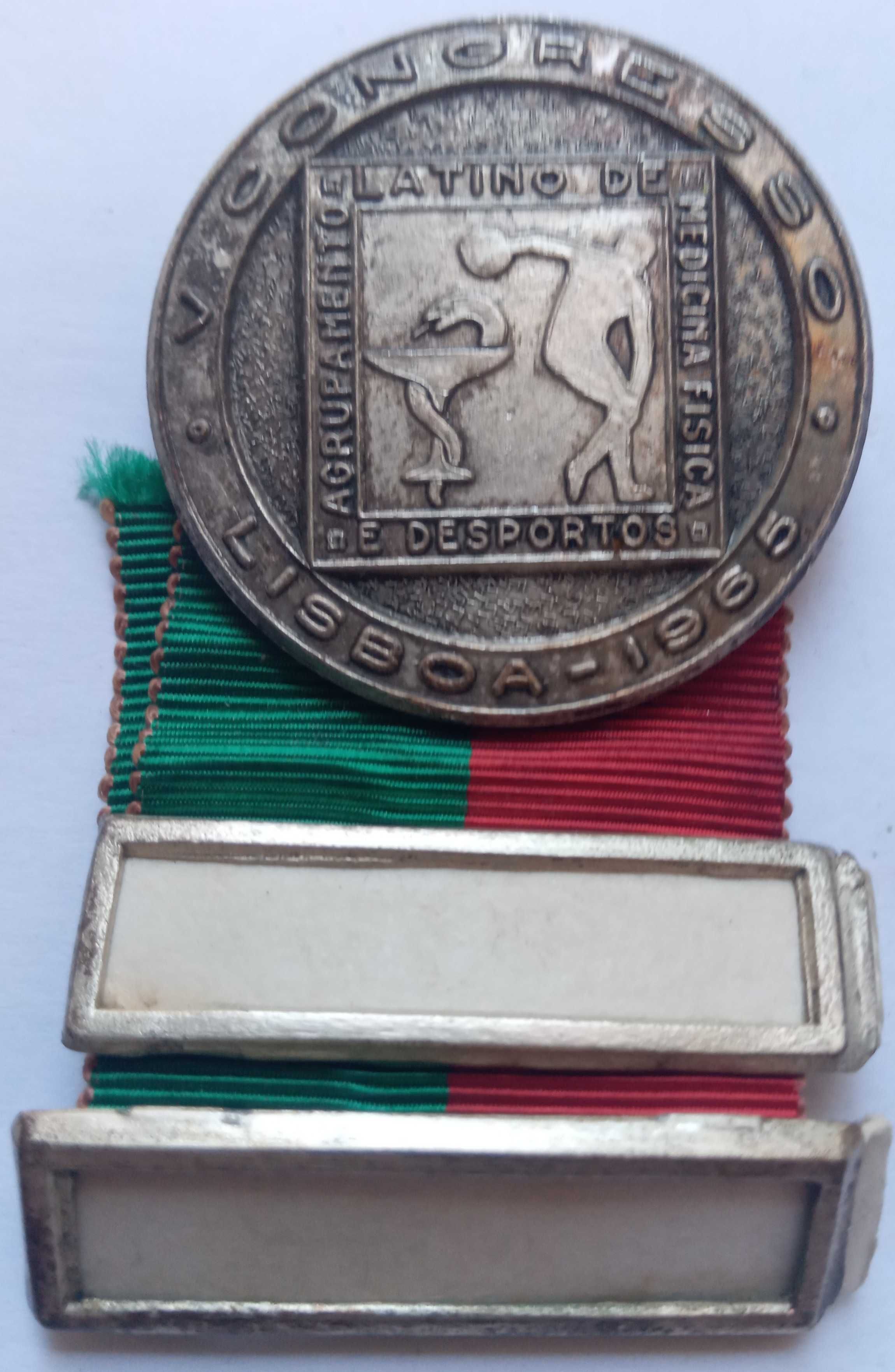 Vendo Medalha  em Prata V Congresso Lisboa 1965