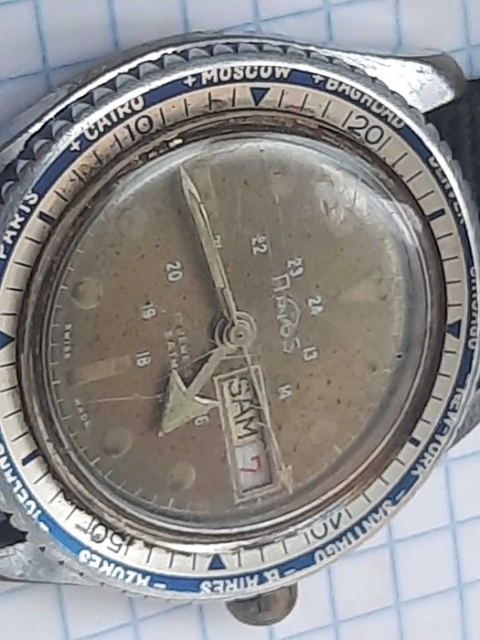 Годинник дайверський швейцарський чоловічий