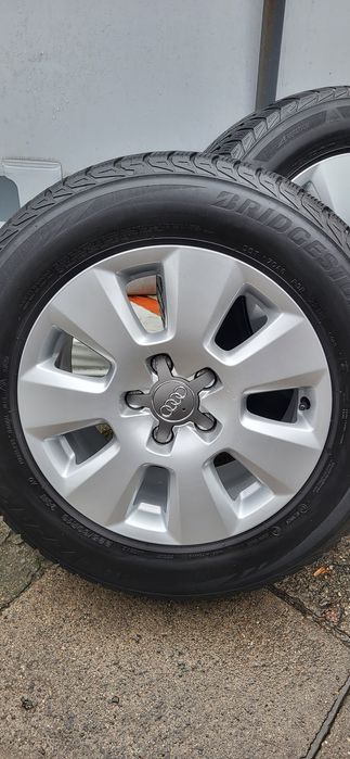 Sprzedam kola stan alufelg bdb opony zimowe Audi a6 16cali
