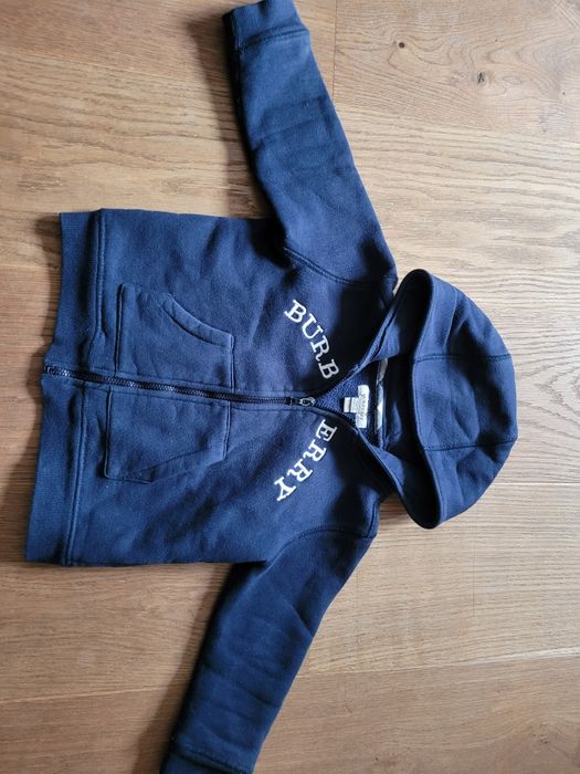 Bluza Burberry 92-98 granat 2-3 lata