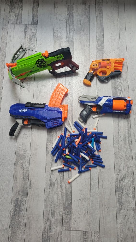 Zestaw Nerf plus strzałki