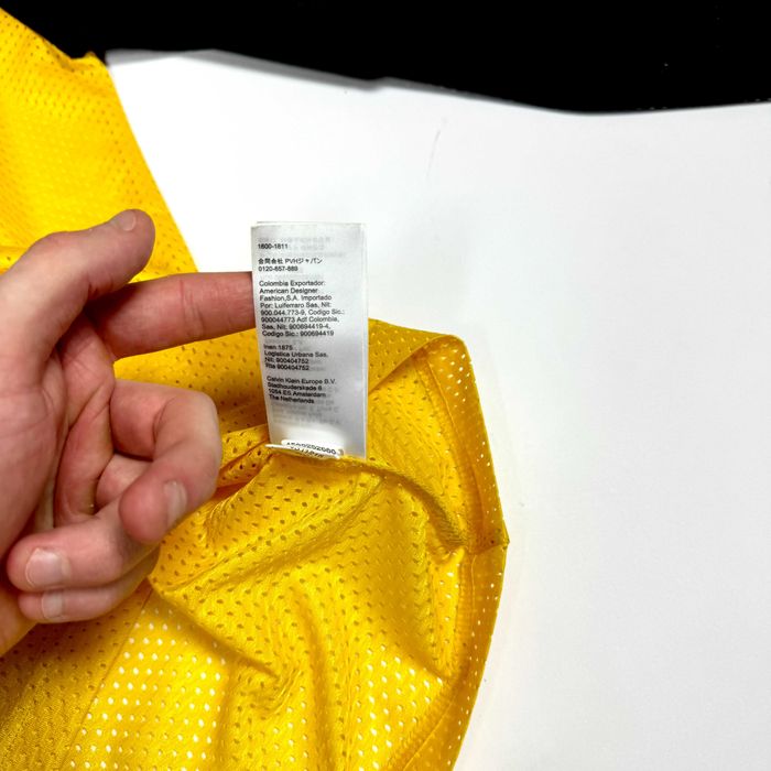 Calvin Klein koszulka z długim rękawem bluzka z nadrukami streetwear