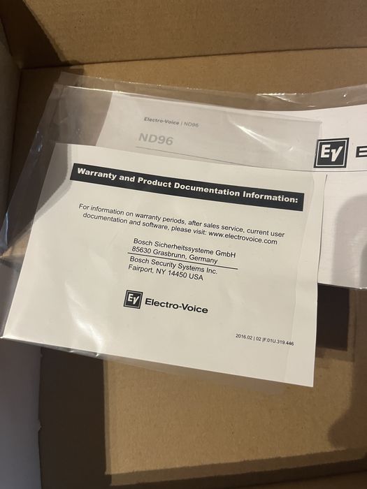 Mikrofon Electro Voice ND96 Superkardioid