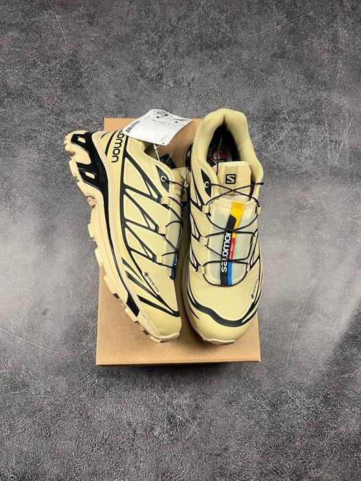 Salomon XT-6 Gore-tex  Beige Brown