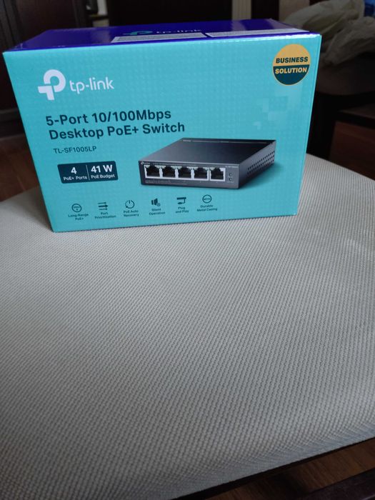 PoE комутатор TP-link TL-SF1005LP