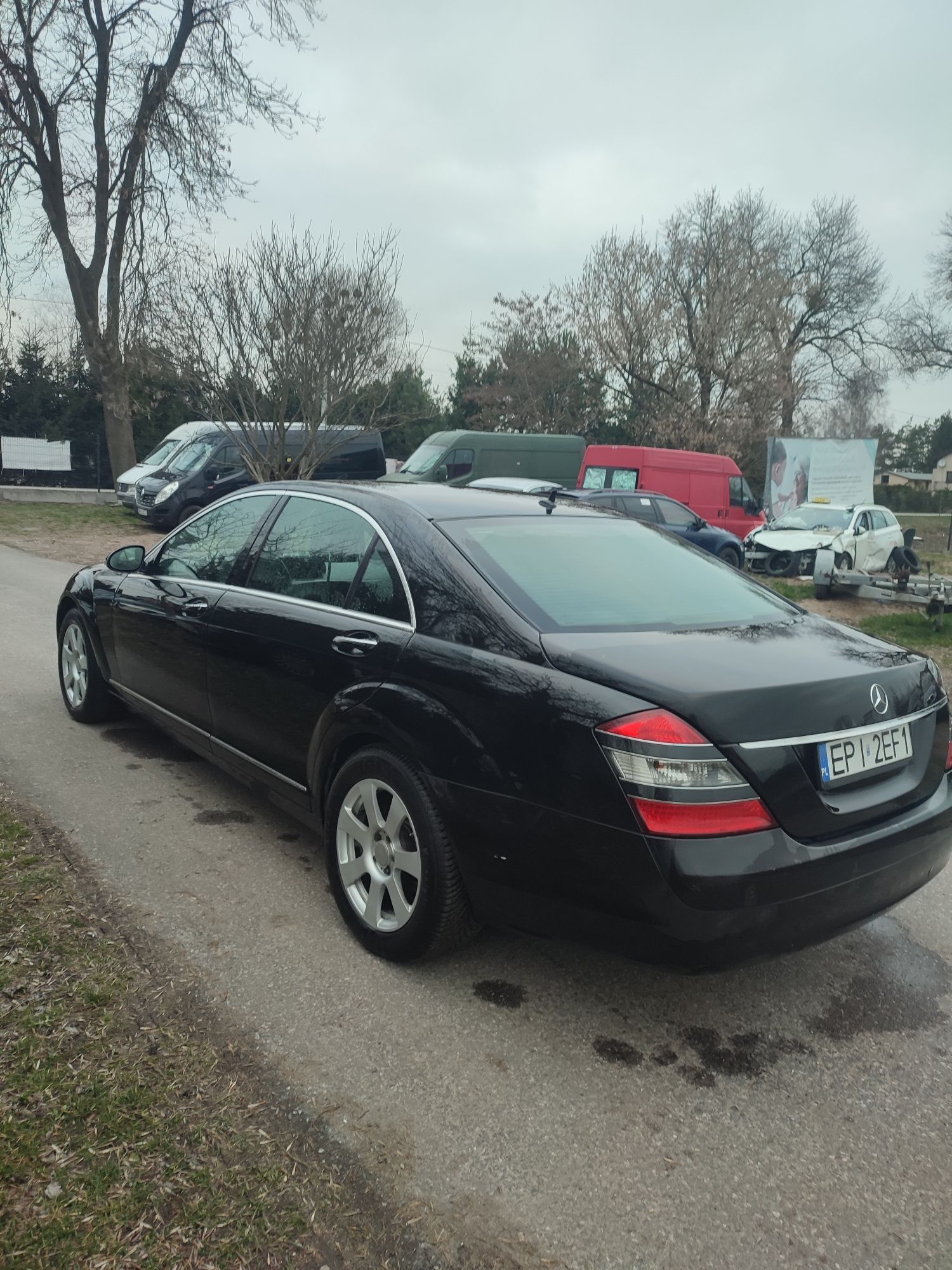 Mercedes 4MATIC Long w221 z instalacją gazową