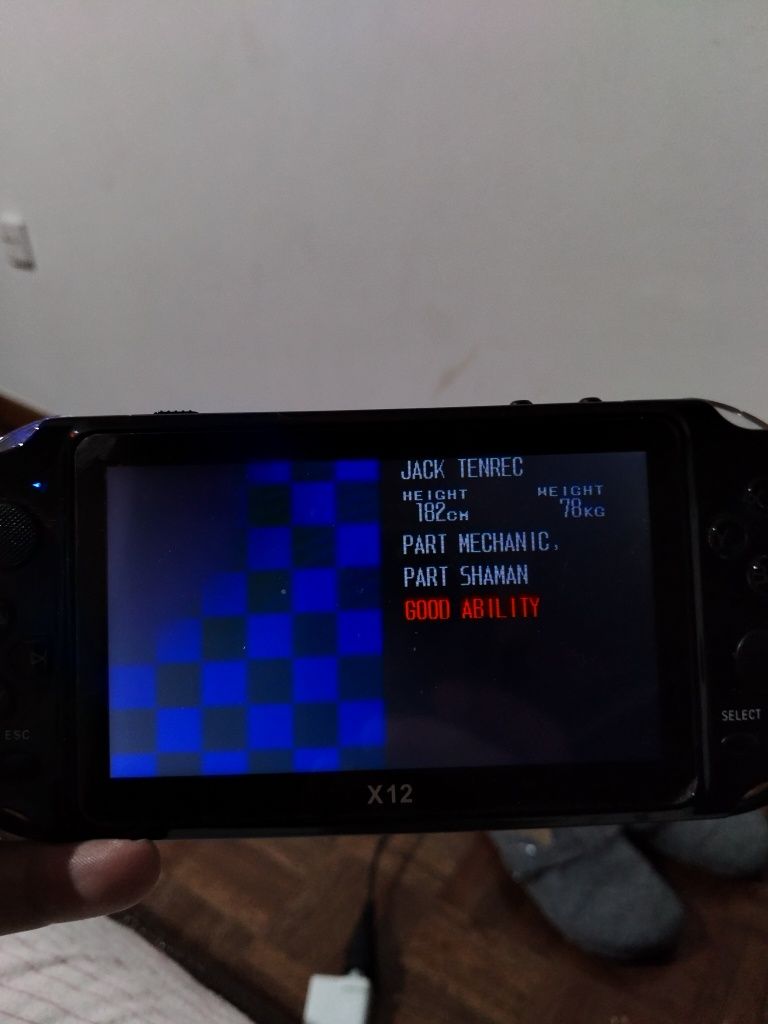 Consola x12 retro
