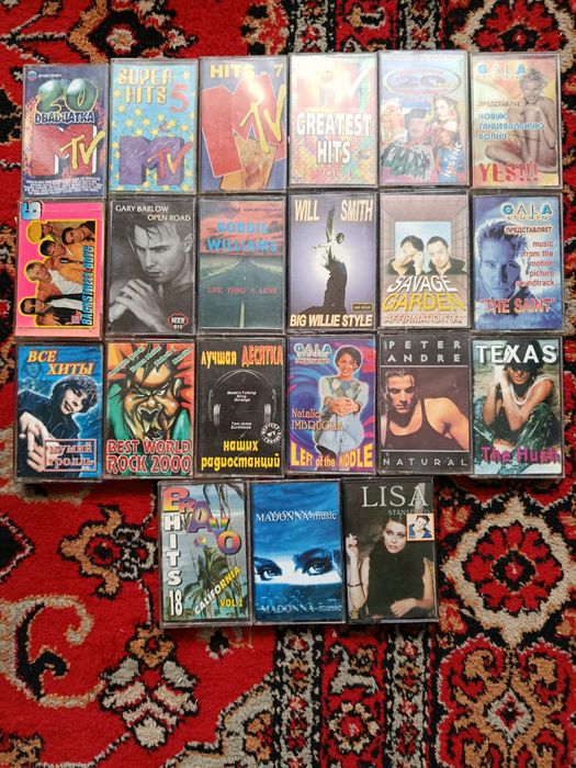 Продам кассеты для магнитолы для коллекционеров