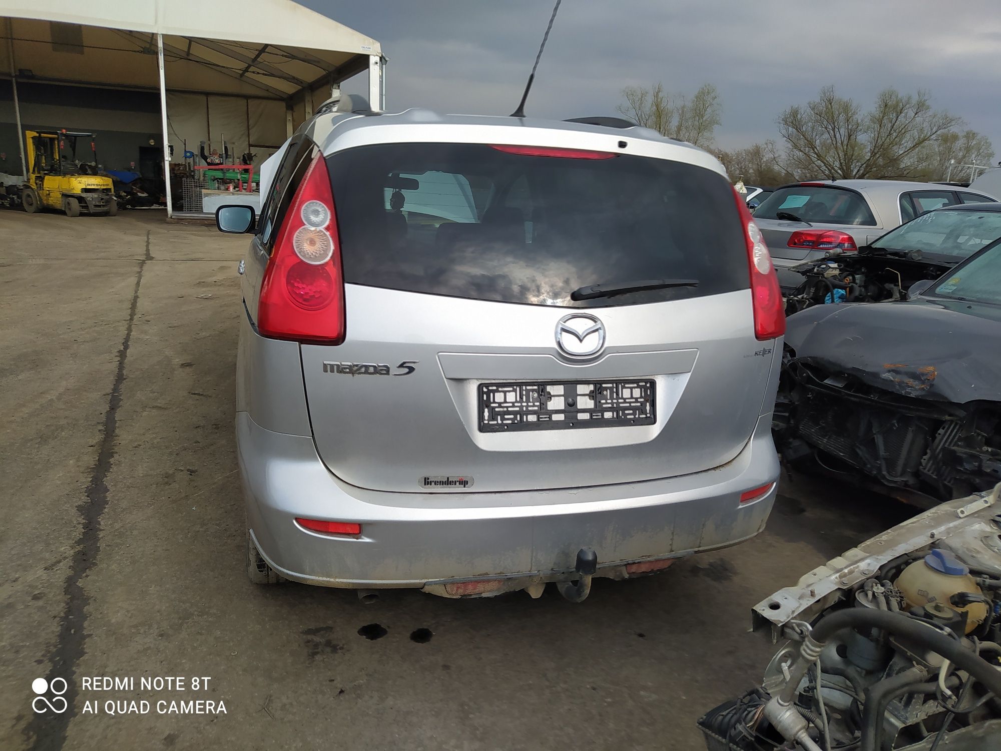 Розборка mazda 5 2005 2010 Rf7j 2.0 дизель бвмпер капот крила