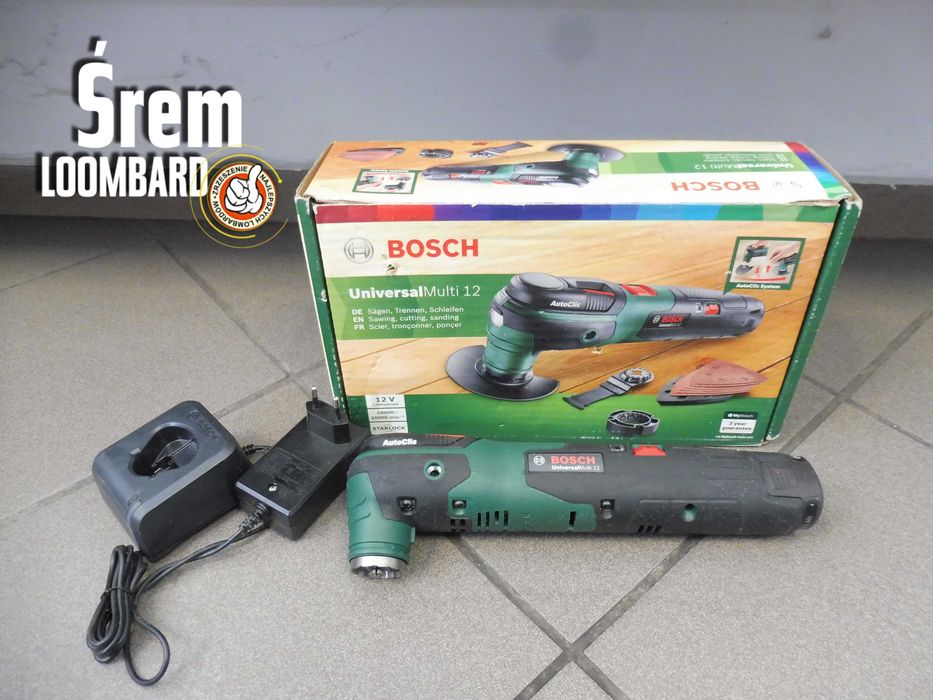 Narzędzie Wielofunkcyjne Bosch 12, Komplet, Db Stan!