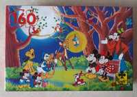 Puzzle Disney 160 el z okresu PRL stare Disney unikat