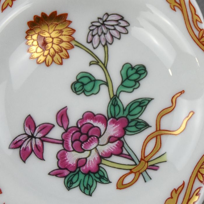 Saleiro porcelana Vista Alegre, decoração Palácio Nacional da Ajuda
