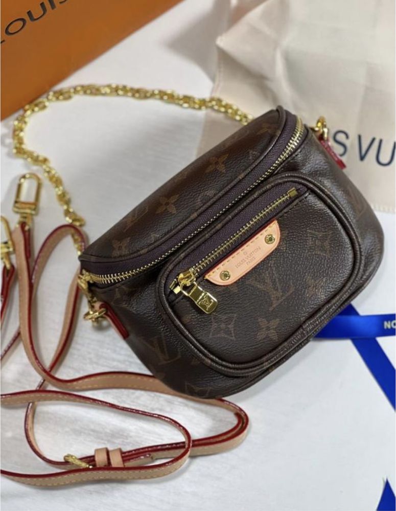 Жіноча маленька сумочка клатч на плече в стилі луї вітон louis vuitton
