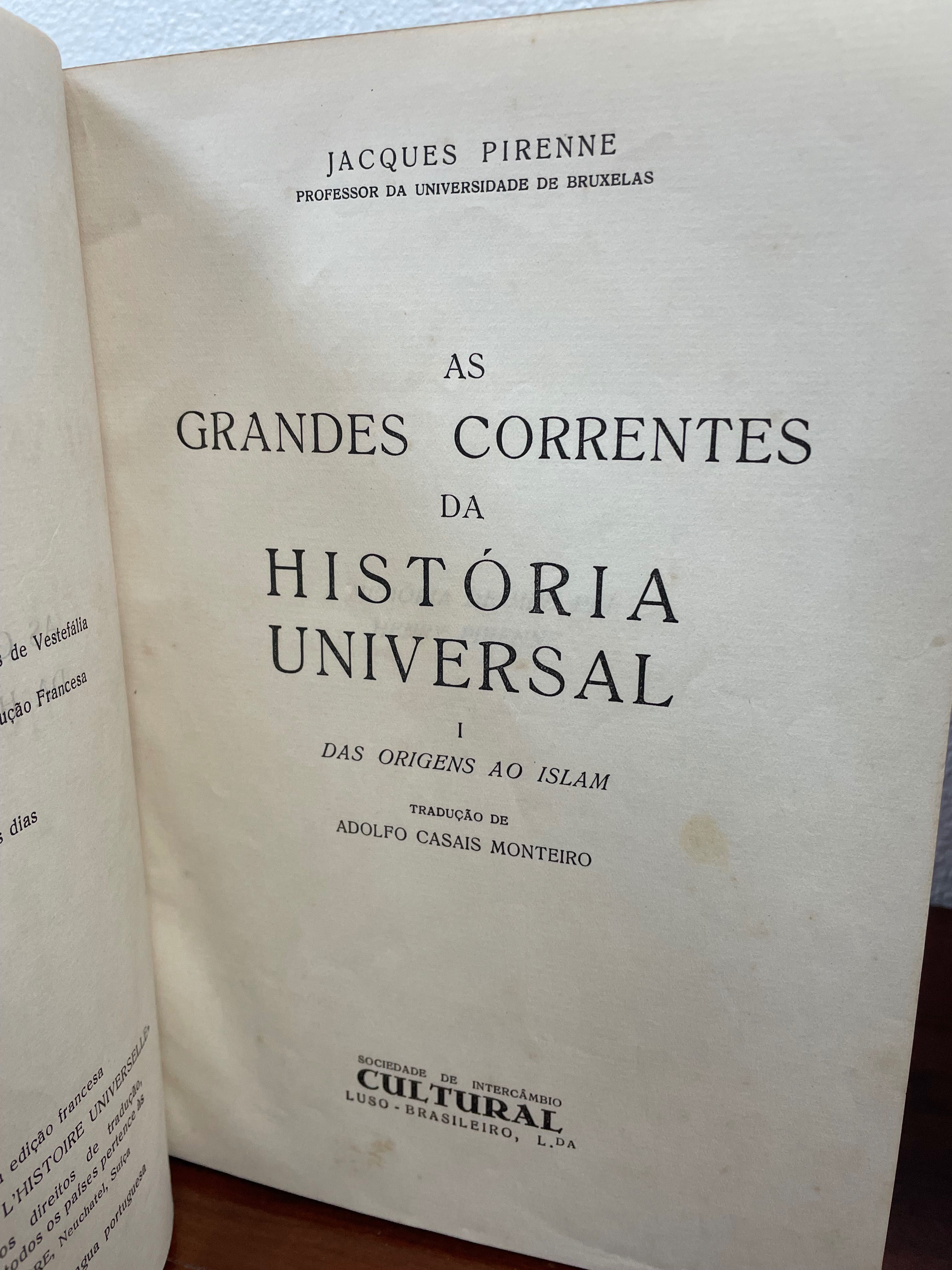 Coleção As Grandes Correntes da História Universal