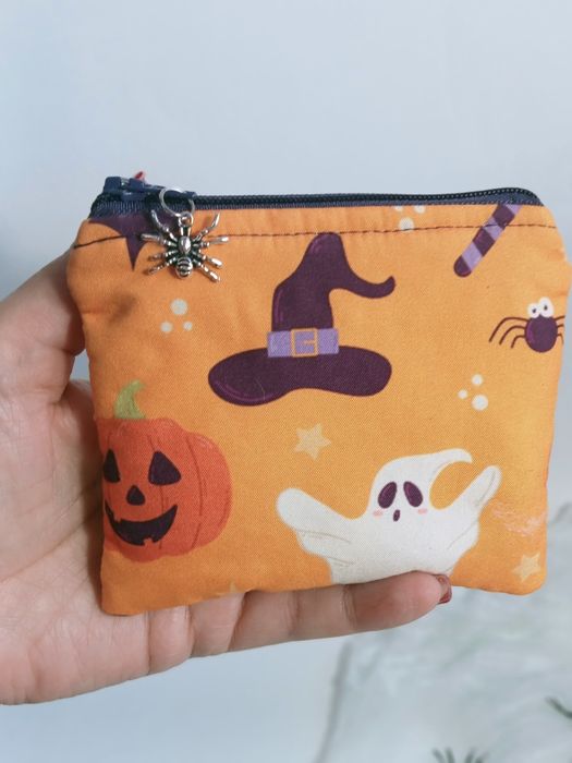 Porta Moedas Halloween - Artesanato