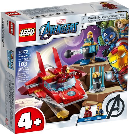 Nowy Lego Marvel Avengers Iron Man kontra Thanos 76170