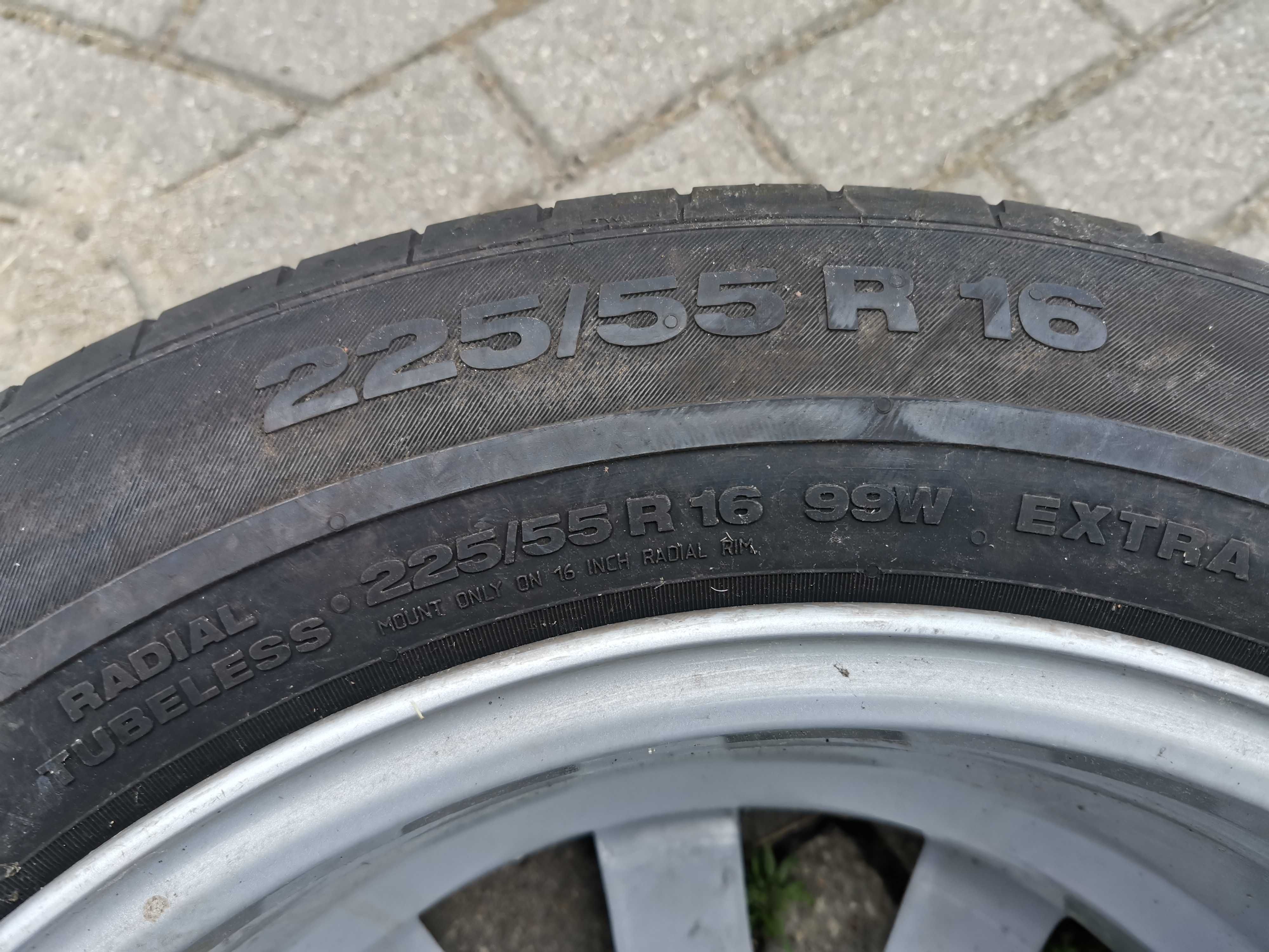 KOŁO Dojazdowe 16 Mercedes W212 5X112 7.5x16h2  ET 45,5