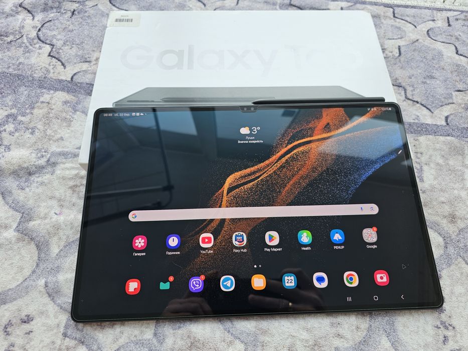 планшет samsung tab s8 ultra ідеал повний комплект