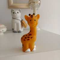 Żyrafa kolekcjonerska Mattel 2002 zabawki edukacyjne zwierzęta gumowe