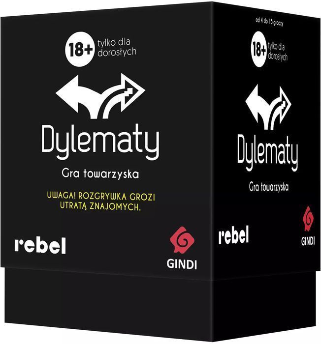 Dylematy. Gra towarzyska. Rebel. Nowy Produkt