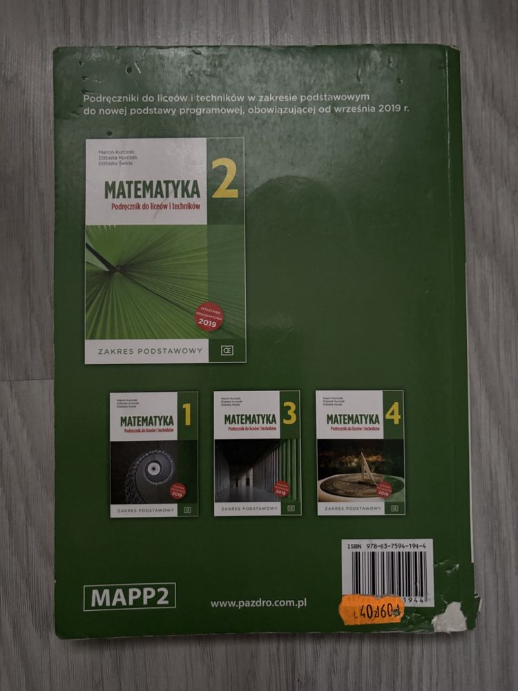 Podrecznik Matematyka 2