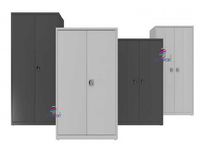 Armário Portas Bater com 4 Prateleiras Reguláveis 1950x1000x420 m NOVO