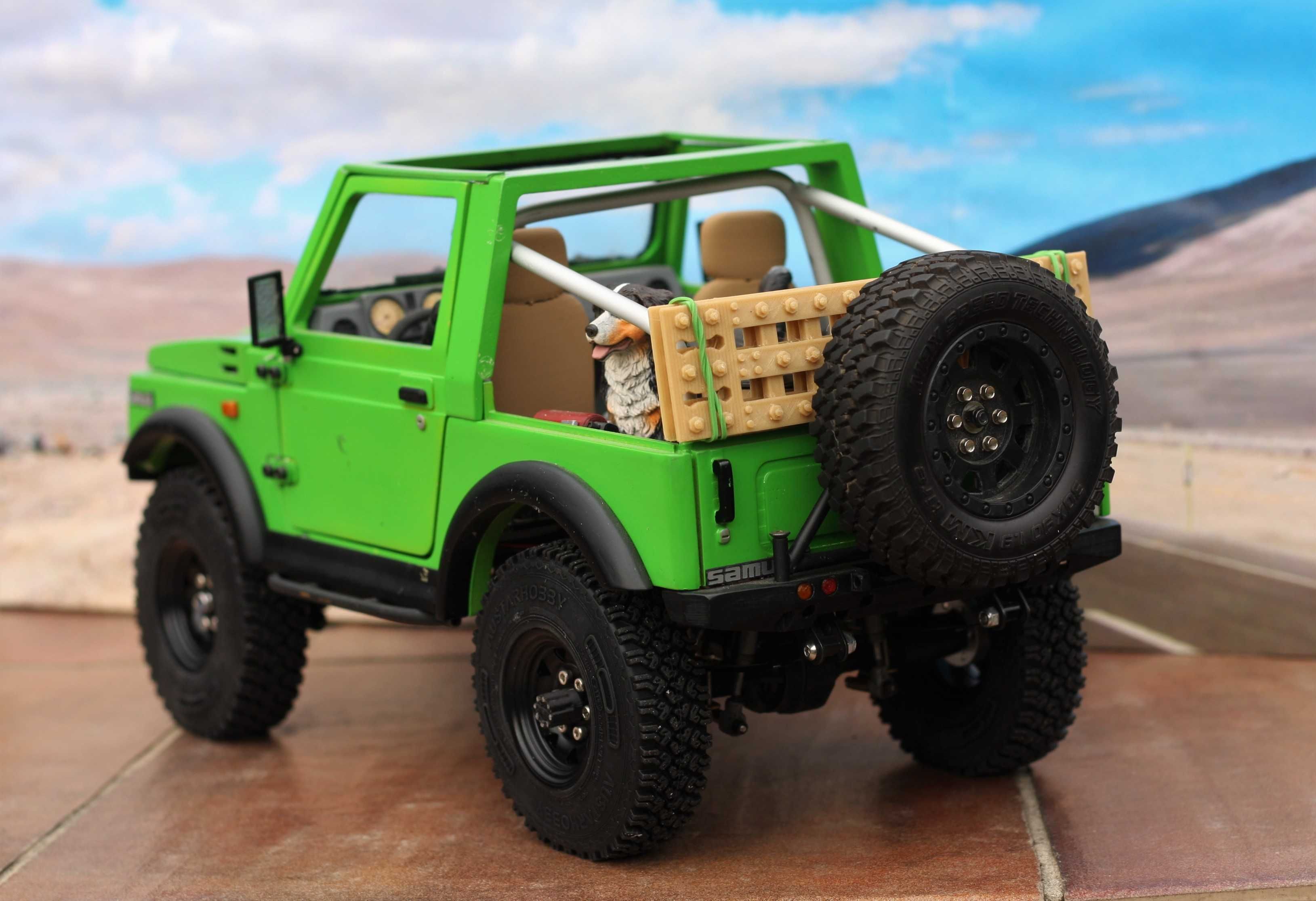 Suzuki Samurai rc trial