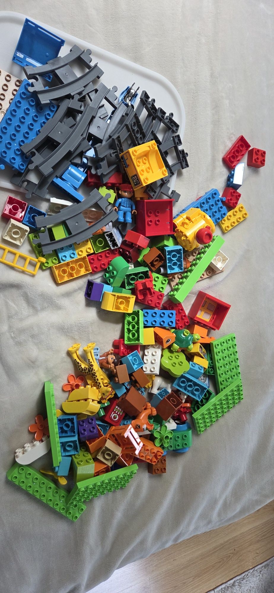 Klocki duplo plus mega bloks
