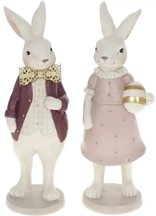 Набір 2 статуетки "Кролик і Крольчиха"