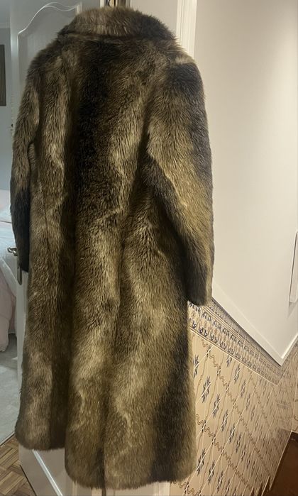 Casaco de pelo sintetico