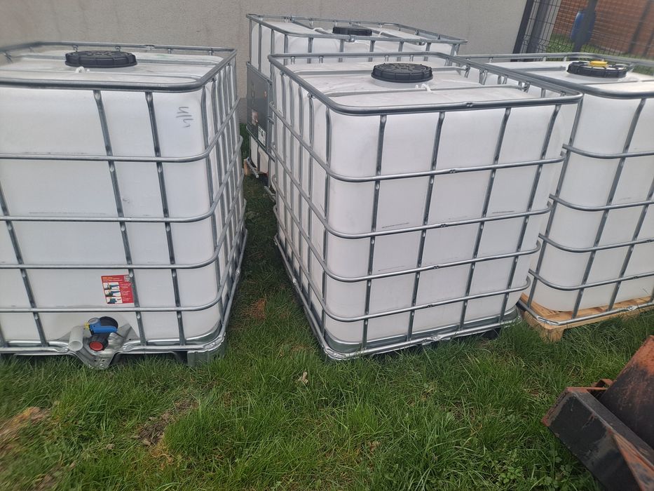 Mauzer Pojemnik 1000l.IBC beczka zbiornik na wode