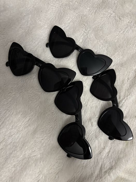 Okulary serduszka ślub wesele panieński