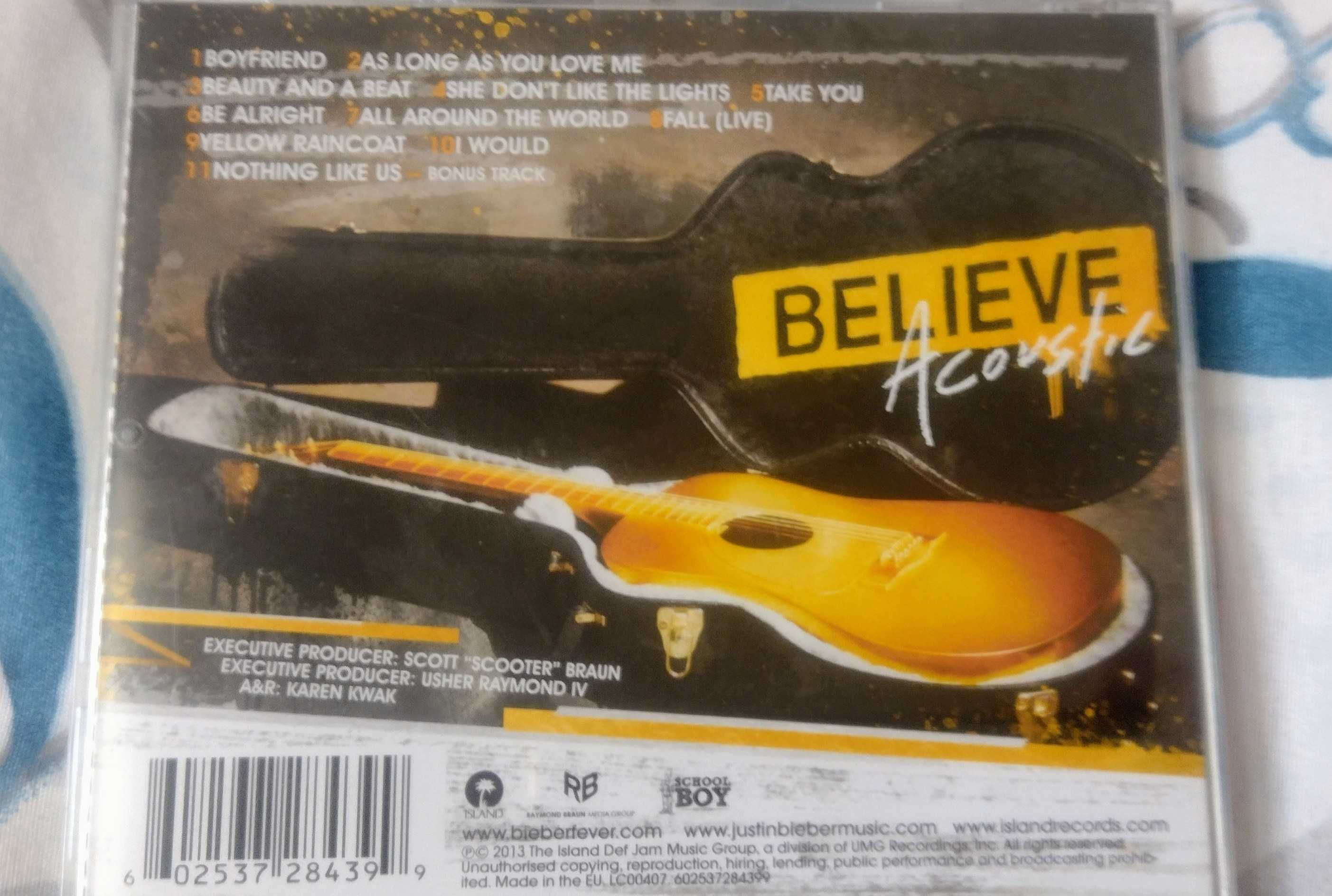 Płyty Justin Bieber