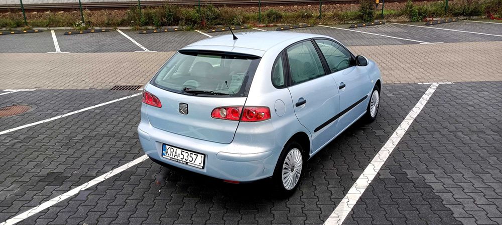 Seat Ibiza III 6L/1.2 MPI/64KM/Benzyna/Klima/Perła/BDB/Stan/Kraków