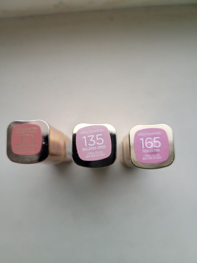 Помада L'oreal  165, 135 ,171,173